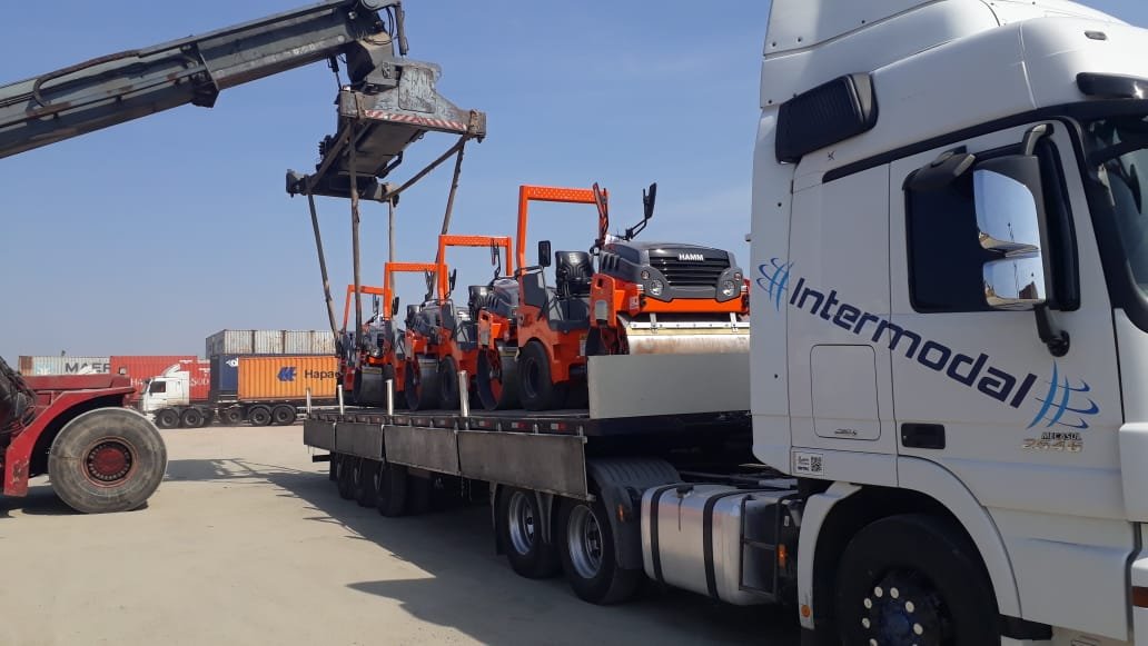 Operação Intermodal · Hamm (compactadores)